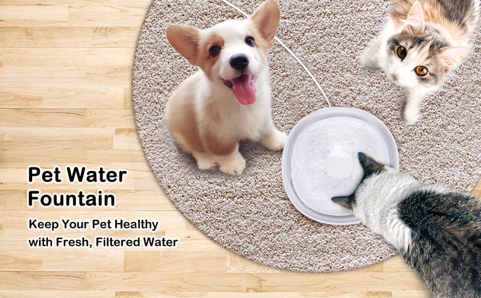 owon smart pet fountain smart cat drinker automatic pet drinker