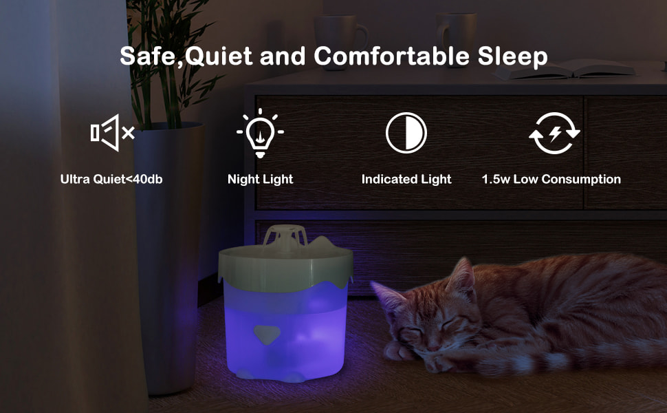 owon smart pet fountain smart cat drinker automatic pet drinker
