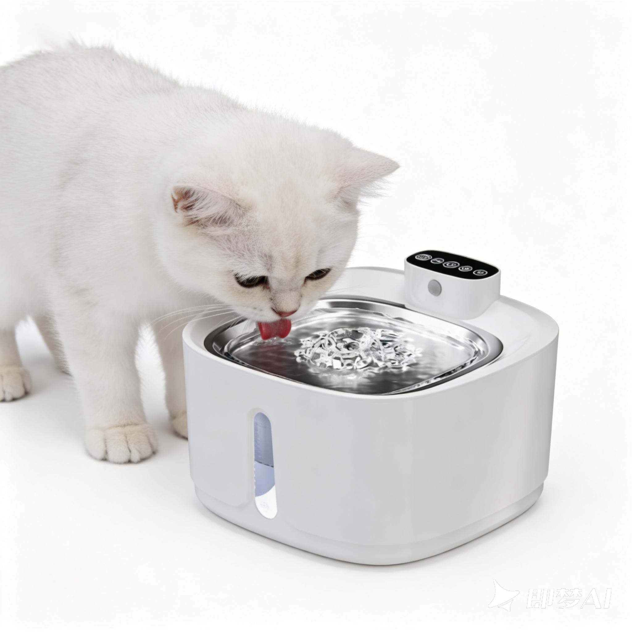 automatic water fountain for cats Ultra Quiet Pets Stainless Steel Automatic Water Fountain
