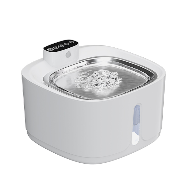 smart pet drinking fountain with sensor